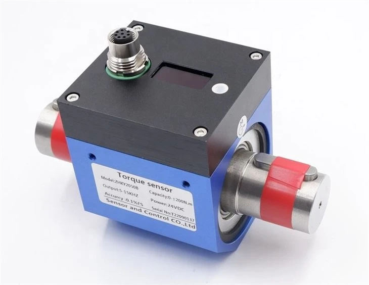 Slip Ring Stainless Steel Rotary Torque Sensor,Torque Transducer DST-02 For Earth Digger